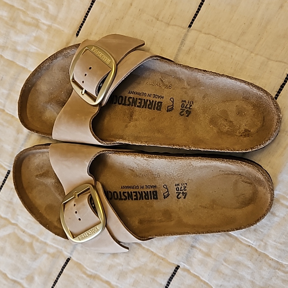 Birkenstock Madrid Big Buckle Sandcastle